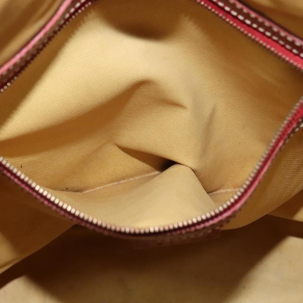 CELINE Macadam Canvas Tote Bag PVC Beige Gold Auth 136536 - Picture 11 of 16